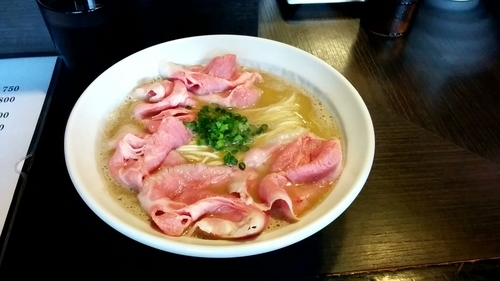 「伊勢海老ポタージュそば(肉増し)」@灰汁中華 丿貫 福富町本店の写真