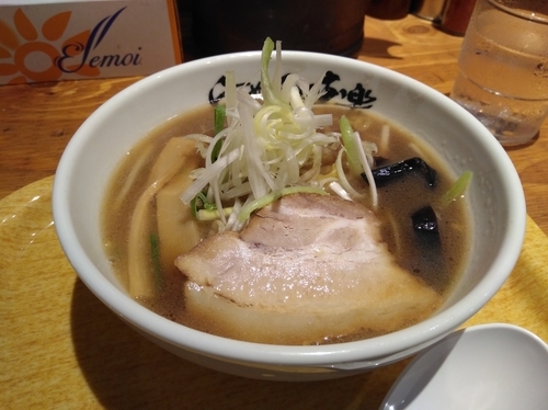 「ミニ焼き醤油らーめん」@利尻らーめん 味楽 新横浜ラーメン博物館店の写真