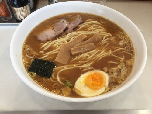 「中華そば大盛り中太麺」@浦和大勝軒の写真