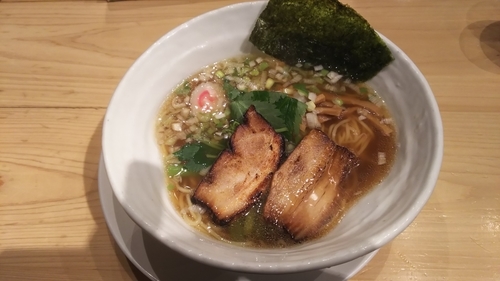 「煮干し中華そば」@つけめん 蕾 本家の写真