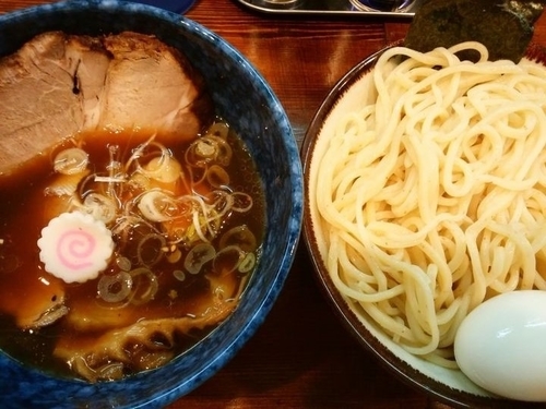 「特製つけ麺」@名前のない中華そば屋の写真
