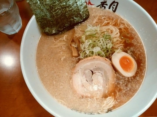 「醤油らーめん（大盛）」@らーめん香月 六本木店の写真