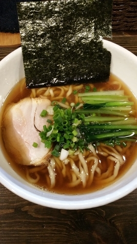 「煮干しそば黒」@中華そば 亜熱帯の写真