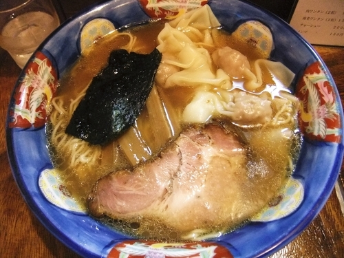 「ミックスワンタンメン（950円）」@支那そば たなかの写真