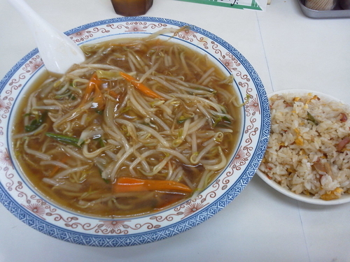 「もやしラーメン 600円」@悠楽の写真