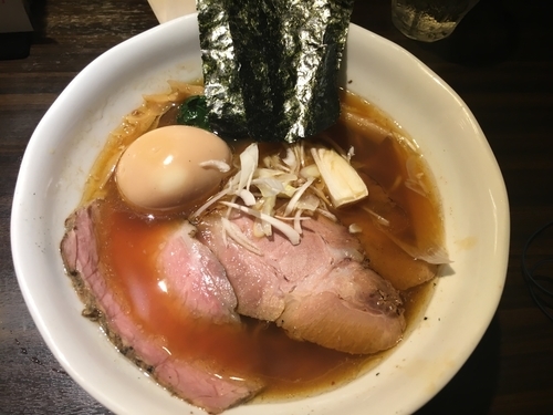 「特製中華そば(細麺)」@麺や 豊の写真