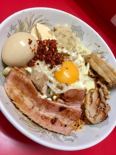 「【限定】ハイジのまぜそば ￥880」@ジャンプの写真