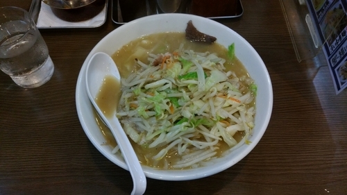 「タンメン700円（野菜増しサービス）」@中華 味一の写真