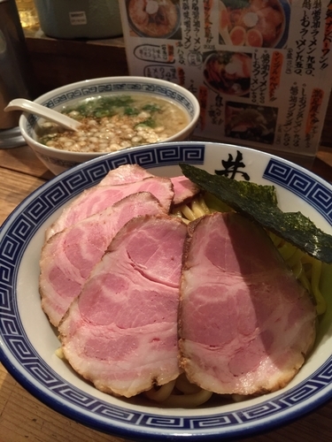 「塩つけ麺（大盛り）チャーシュー」@井田商店の写真
