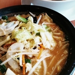 味噌野菜ラーメン