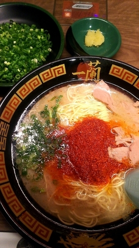 「ラーメン ネギ ニンニク」@一蘭 中野店の写真