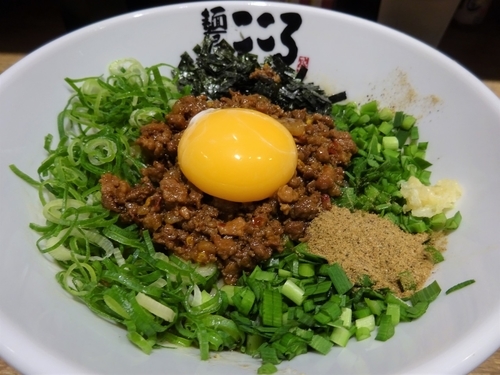 「台湾まぜそば　　780円」@麺屋こころ 御茶ノ水店の写真