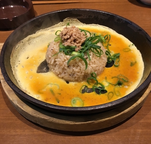「鉄板玉子チャーハン 小」@丸源ラーメン 千葉寺店の写真