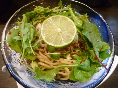 「【夏期限定】冷やし汁なしタンタン麺」@ラーメンスミスの写真
