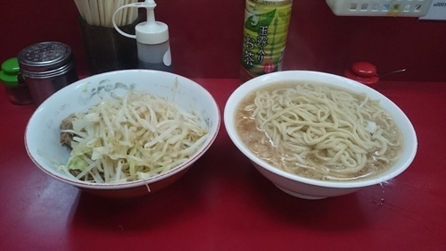 「麺増・大(アブラ)￥８３０」@ラーメン二郎 京急川崎店の写真
