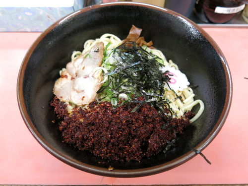 「地獄油そば（大）：890円」@油そば専門店 ぶらぶら 北品川店の写真