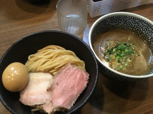 「味玉極濃煮干しつけ麺」@煮干しつけ麺 宮元の写真
