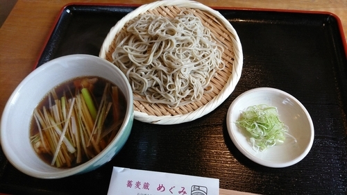 「鳥汁そば　1,260円」@蕎麦蔵めぐみの写真