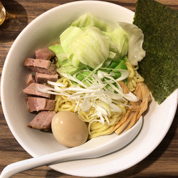 油そば味玉入り