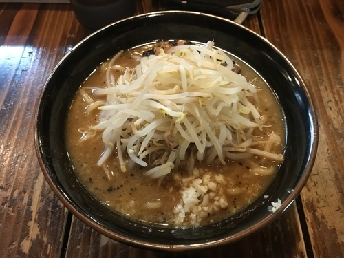 「味噌ラーメン小 850円」@麺や豚髭の写真