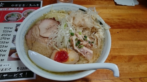 「芳醇鶏だしラーメン500円」@阿波家 烏山店の写真