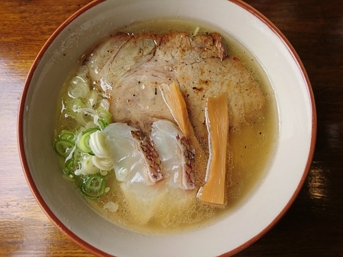 「あら炊き中華そば（塩）」@中華そば GO.TO.KU ～仁～の写真