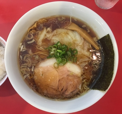 「ワンタンメン」@カドヤ食堂 本店の写真