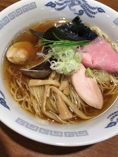 「【限定】軍鶏とはまぐりの中華そば 850円」@寿製麺よしかわ 川越店の写真