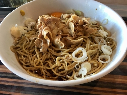 「夏季限定 冷し肉もりそば 大盛り ¥750」@狼煙屋の写真