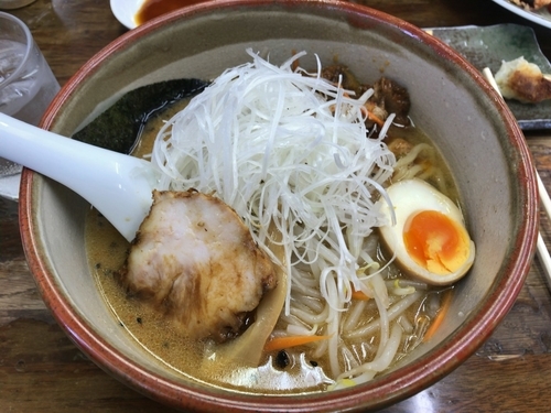 「ネギ味噌ラーメン」@らーめん みそ膳 東刈谷店の写真