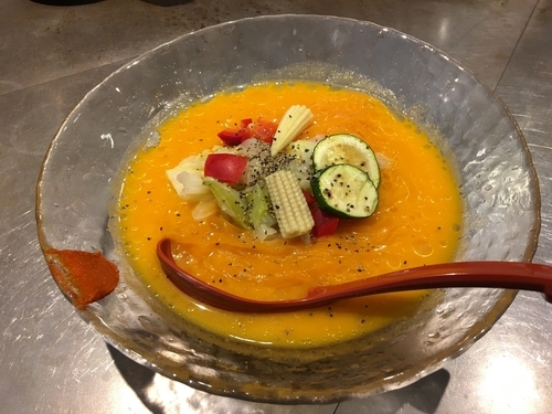 「期間限定 ベジ涼麺 900円」@ソラノイロ ARTISAN NOODLESの写真