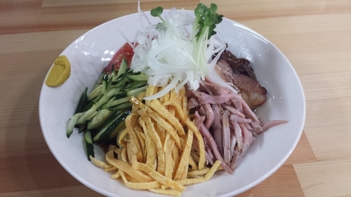 「【限定】冷やし中華800円」@中華そば こてつの写真