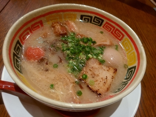 「九州じゃんがら(全部入り)1,120円＋半替え玉100円」@九州じゃんがら 西武池袋店の写真