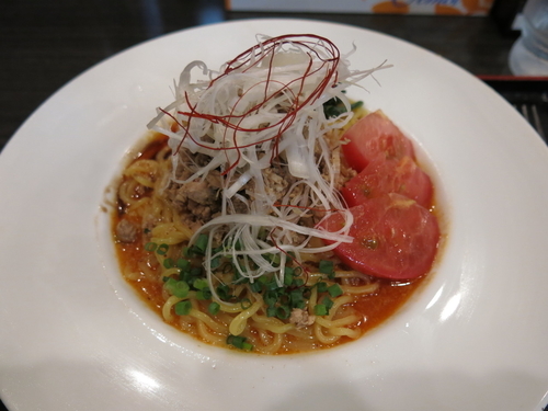 「奥原流 冷し担々麺：880円」@北海道らーめん奥原流 久楽 EQUiA北千住店の写真