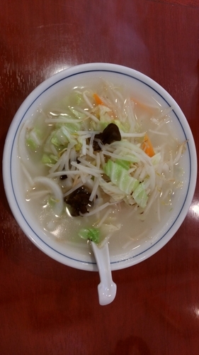 「タンメン680円」@宝蘭の写真