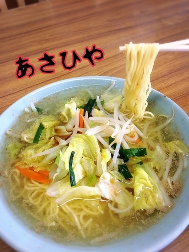 「タンメン￥490」@あさひや食堂の写真