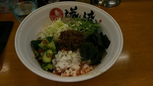 「（限定）冷製台湾混そば」@らーめん逆流の写真