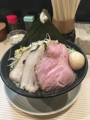 「特製仕様ニボ五郎(ニンニク・野菜増し）」@ラーメン ポール亭の写真