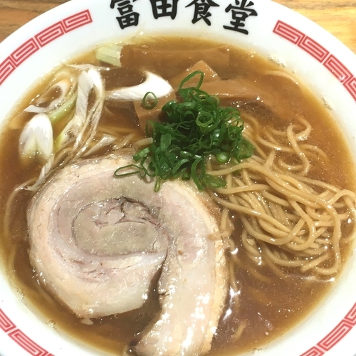 「煮干しそば」@松戸中華そば 富田食堂の写真