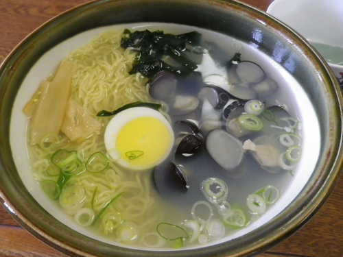 「特製しじみラーメン(大貝)」@元祖しじみラーメン和歌山の写真