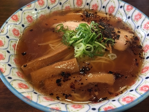 「焦がしネギ醤油ラーメン 並盛」@カミカゼの写真