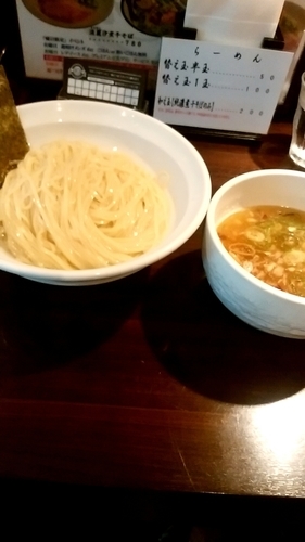 「淡麗汐煮干つけ麺 800円」@九十九里煮干つけ麺 志奈田の写真