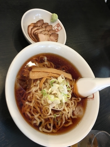 「和風冷やしラーメン750円」@喜多方ラーメン坂内 笹塚店の写真