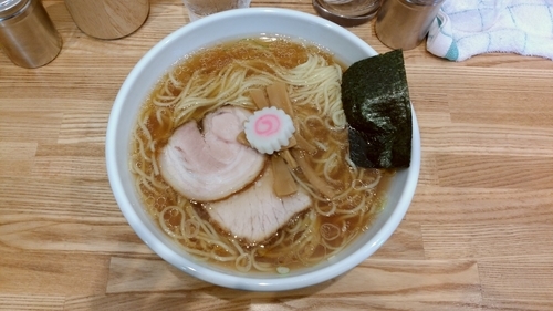 「ラーメン大盛り680円＋チャーシューごはん120円」@らーめん いろはやの写真