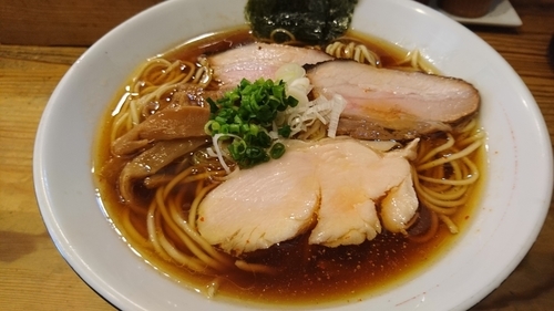 「霜降り中華そば」@麺屋KABOちゃんの写真