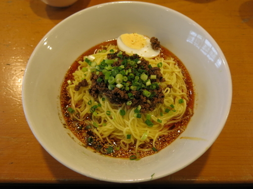 「本場担々セット（汁なし）麺大盛り：880円」@川菜館の写真