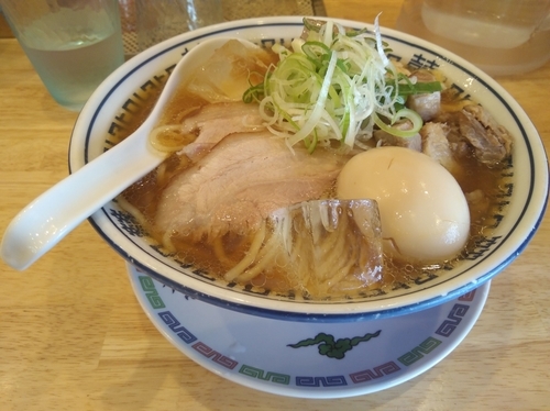 「冷やし煮干中華そば」@中華そばムタヒロ 国立店の写真