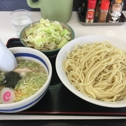 塩もりそば  ＋  温野菜