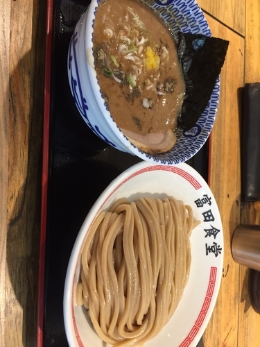 「濃厚つけそば」@松戸中華そば 富田食堂の写真