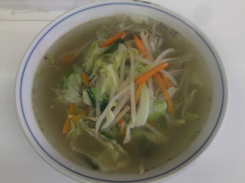 「タンメン(500円)」@高社楼の写真